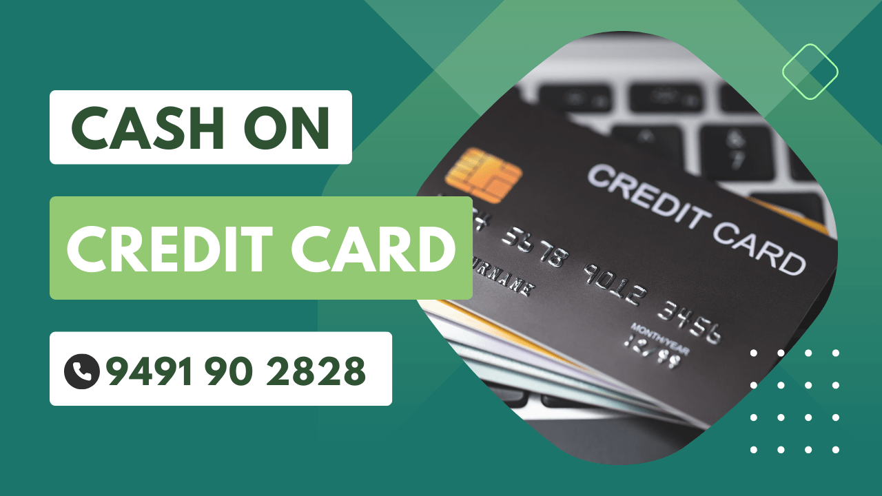 Cash on Credit Card Hyderabad - Step by Step Guide 2024